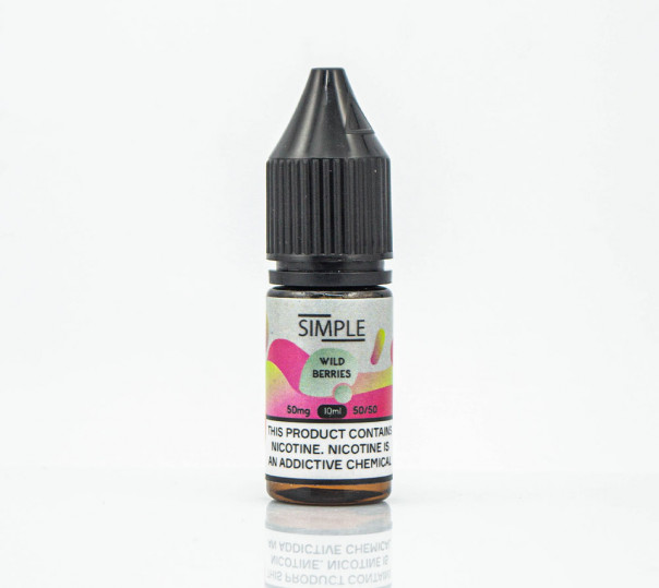 Рідина Simple Salt Wild Berries 10ml 50mg на сольовому нікотині зі смаком диких ягід