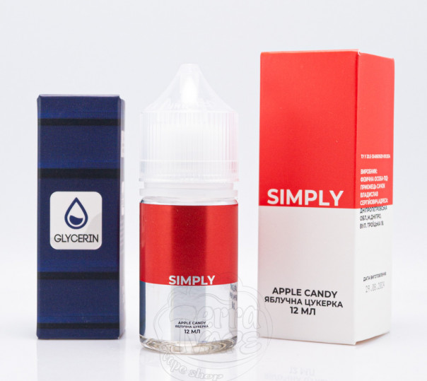 Жидкость Simply Salt Apple Candy 30ml 50mg со вкусом яблочных конфет (набор компонентов)