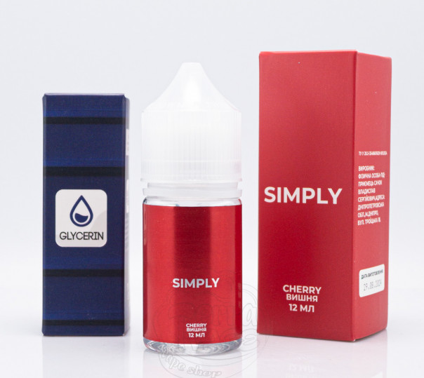 Жидкость Simply Salt Cherry 30ml 30mg со вкусом вишни (набор компонентов)