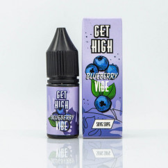 Get High Salt Blueberry Vibe 10ml 30mg Жидкость