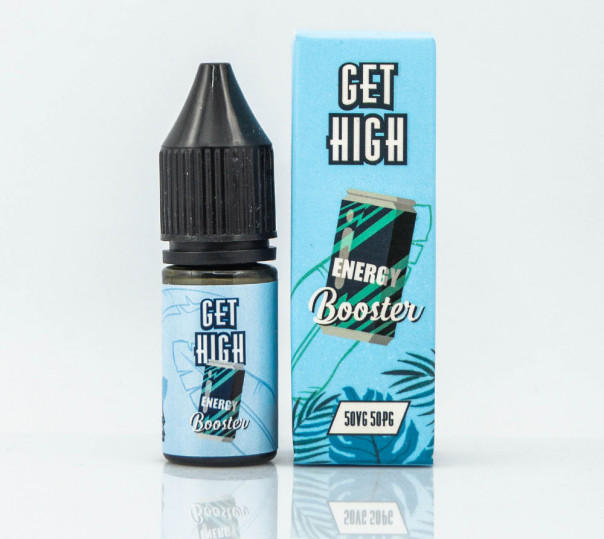 Рідина Get High Salt Energy Booster 10ml 30mg на сольовому нікотині зі смаком енергетика