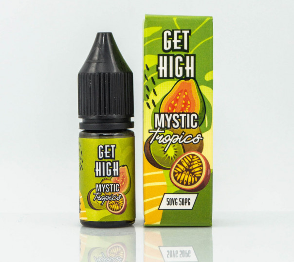 Жидкость Get High Salt Mystic Tropics 10ml 30mg на солевом никотине со вкусом тропических фруктов