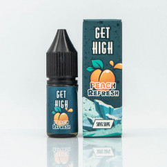 Get High Salt Peach Refresh 10ml 30mg Жидкость