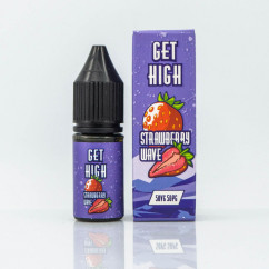 Get High Salt Strawberry Wave 10ml 30mg Рідина