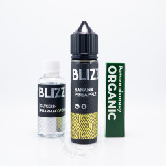 Blizz Organic Banana Pineapple 60ml 3mg Жидкость