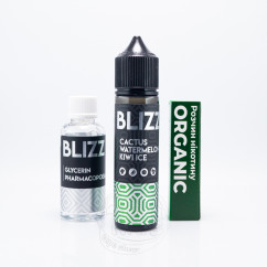 Blizz Organic Cactus Watermelon Kiwi Ice 60ml 3mg Рідина