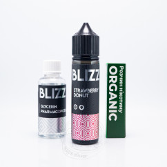 Blizz Organic Strawberry Donut 60ml 3mg Рідина