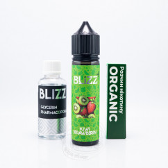 Blizz Plus Organic Kiwi Strawberry 60ml 3mg Рідина