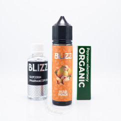 Blizz Plus Organic Pear Peach 60ml 3mg Рідина