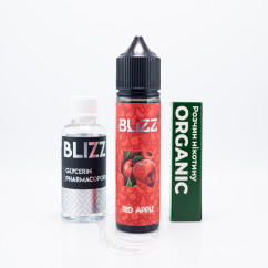 Blizz Plus Organic Red Apple 60ml 3mg