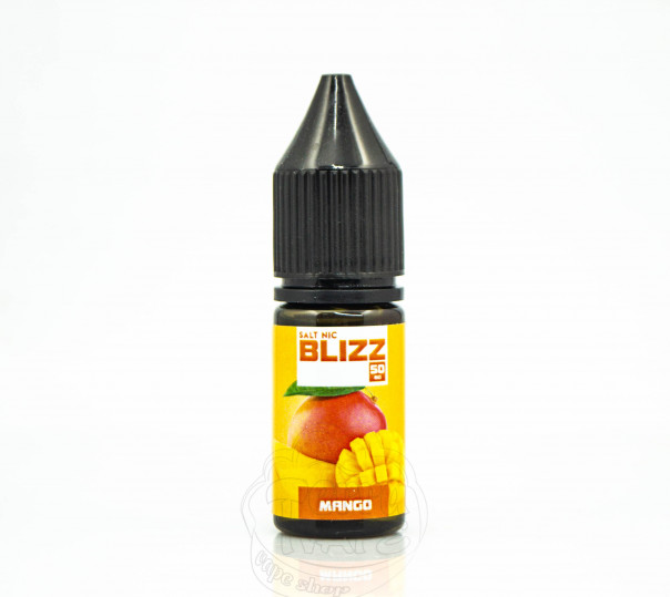 Рідина Blizz Salt Mango 10ml 50mg на сольовому нікотині зі смаком манго