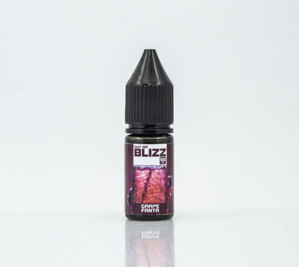 Рідина Blizz Salt Grape Fanta 10ml 25mg на сольовому нікотині зі смаком виноградної фанти