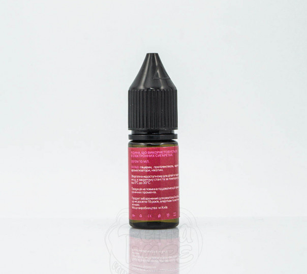 Рідина Blizz Salt Raspberry Lemonade Ice 10ml 25mg на сольовому нікотині зі смаком малинового лимонаду