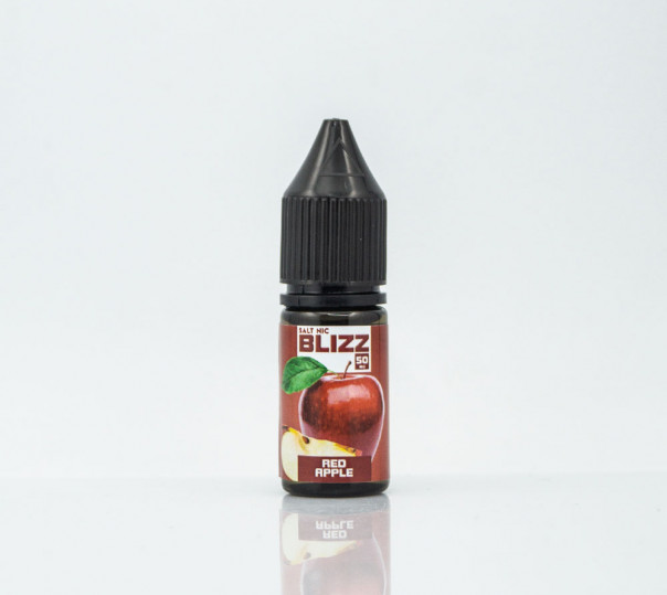 Рідина Blizz Salt Red Apple 10ml 25mg на сольовому нікотині зі смаком яблука