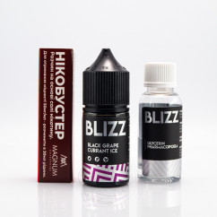 Blizz Salt Black Grape Currant Ice 30ml 25mg Рідина