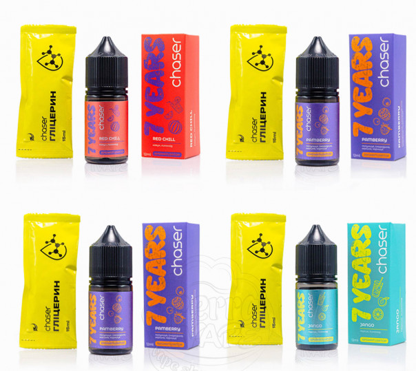 Жидкость Chaser 7 Years Salt 30ml (набор компонентов) Жидкость Chaser 7 Years Salt 30ml (набор компонентов)