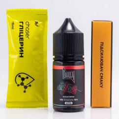 Chaser Black Ultra Salt Wild Strawberry Mint 30ml 65mg