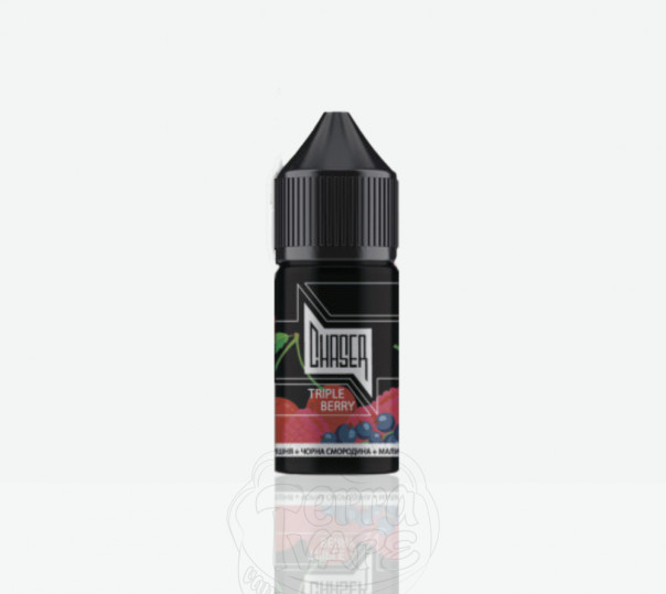 Рідина Chaser Black Salt Triple Berry 30ml 50mg на сольовому нікотині зі смаком ягід