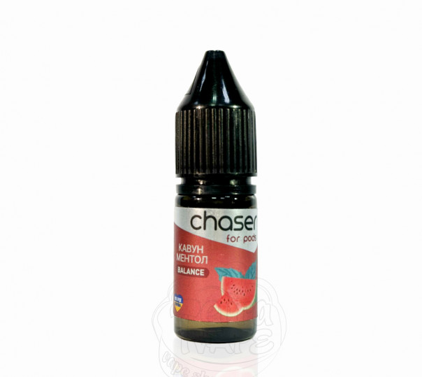 Жидкость Chaser For Pods Balance Salt Арбуз Ментол 10ml 50mg на солевом никотине