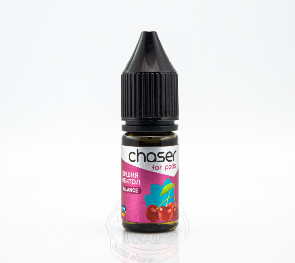 Жидкость Chaser For Pods Balance Salt Вишня Ментол 10ml 60mg на солевом никотине