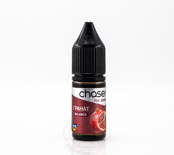 Рідина Chaser For Pods Balance Salt Гранат 10ml 30mg на сольовому нікотині