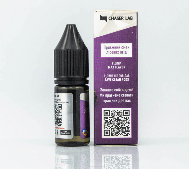 Жидкость Chaser For Pods Balance Salt Ягоды 10ml 30mg на солевом никотине