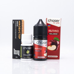 Chaser For Pods Balance Salt Яблуко 30ml 50mg Рідина