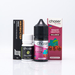 Chaser For Pods Balance Salt Вишня Ментол 30ml 50mg Рідина