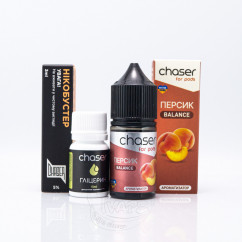 Chaser For Pods Balance Salt Персик 30ml 50mg Рідина