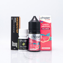 Chaser For Pods Balance Salt Кавун Ментол 30ml 50mg Рідина