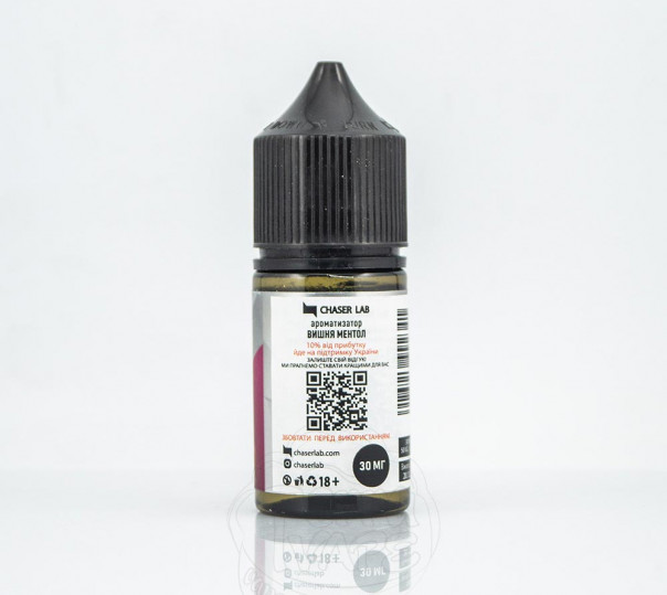 Жидкость Chaser For Pods Balance Salt Вишня Ментол 30ml 30mg на солевом никотине