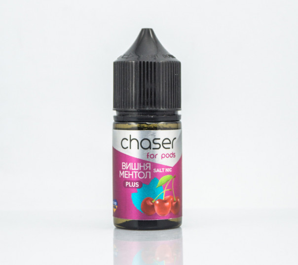 Рідина Chaser For Pods Balance Salt Вишня Ментол 30ml 30mg на сольовому нікотині