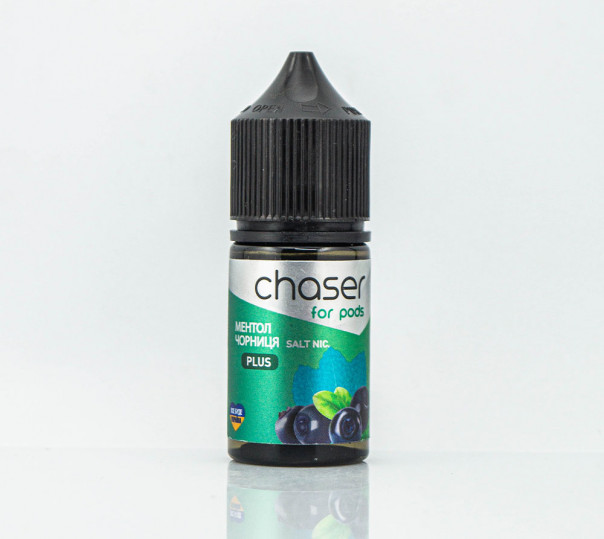 Рідина Chaser For Pods Balance Salt Ментол Чорниця 30ml 30mg на сольовому нікотині