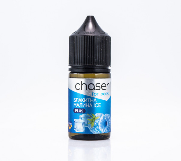 Рідина Chaser For Pods ICE Balance Salt Блакитна малина ICE 30ml 30mg на сольовому нікотині