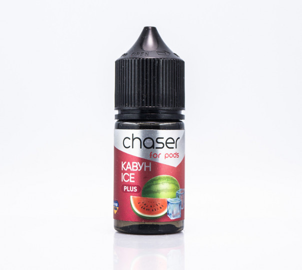 Рідина Chaser For Pods Balance ICE Salt Кавун ICE 30ml 30mg на сольовому нікотині