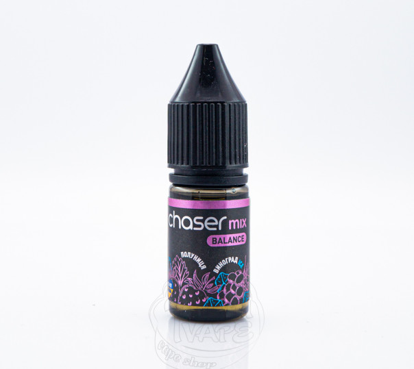 Рідина Chaser Mix Plus Salt Полуниця виноград ICE 10ml 60mg на сольовому нікотині