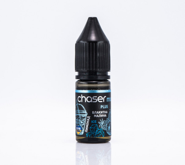 Рідина Chaser Mix Plus Salt Блакитна Малина Лимонад ICE 10ml 60mg на сольовому нікотині