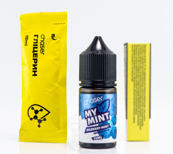 Жидкость Chaser My Mint Salt Bilberry Mint 30ml 50mg со вкусом черники и мяты (набор компонентов)