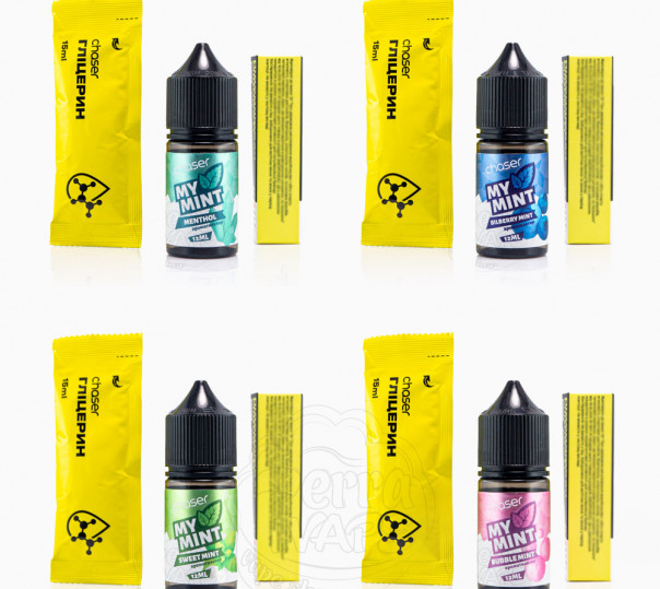 Жидкость Chaser My Mint Salt 30ml (набор компонентов)