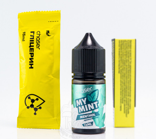 Жидкость Chaser My Mint Salt Menthol 30ml 65mg со вкусом ментола (набор компонентов)