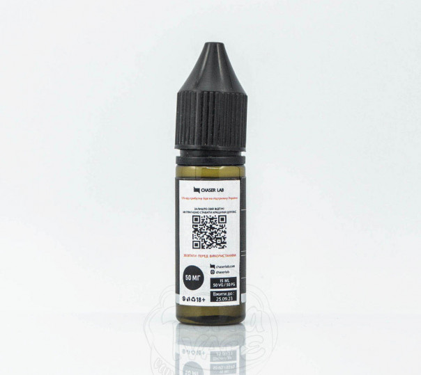 Рідина Chaser Black Salt Pink Punch 15ml 30mg на сольовому нікотині зі смаком рожевого лимонаду