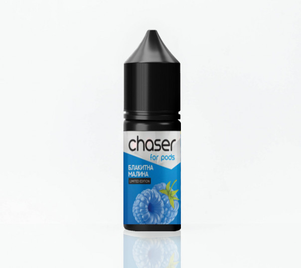 Рідина Chaser For Pods Salt Блакитна Малина 15ml 30mg на сольовому нікотині