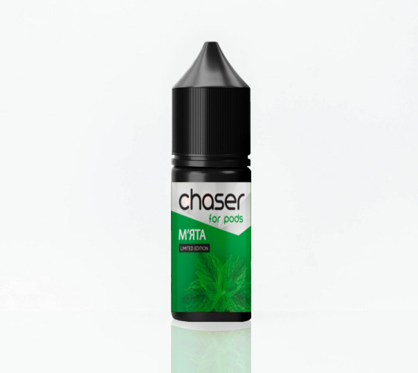 Рідина Chaser For Pods Salt М'ята 15ml 50mg на сольовому нікотині