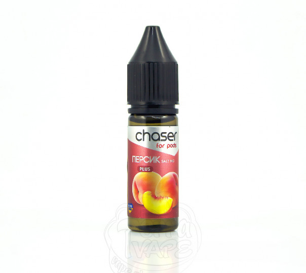 Жидкость Chaser For Pods Plus Salt Персик 15ml 50mg на солевом никотине