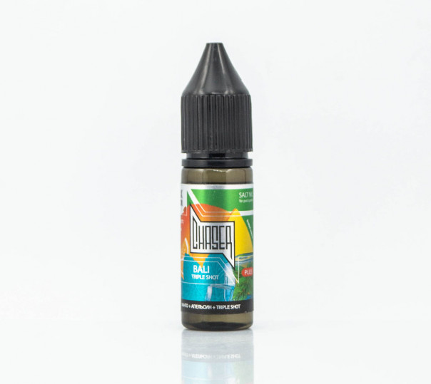 Жидкость Chaser For Pods Plus Salt Bali Triple Shot 15ml 30mg на солевом никотине