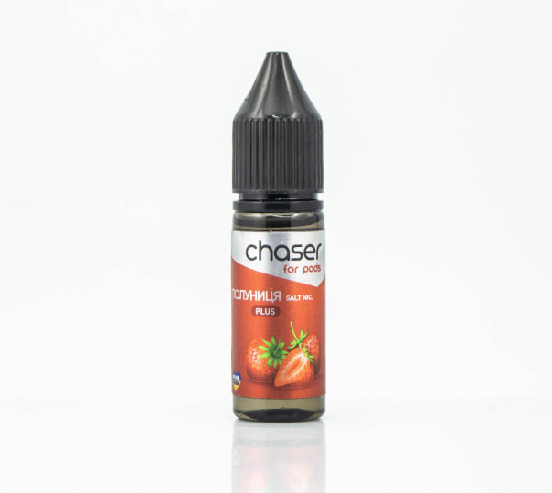 Жидкость Chaser For Pods Plus Salt Клубника 15ml 30mg на солевом никотине