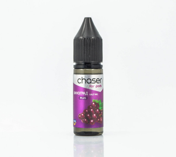 Жидкость Chaser For Pods Plus Salt Виноград 15ml 50mg на солевом никотине