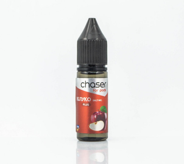 Рідина Chaser For Pods Plus Salt Яблуко 15ml 30mg на сольовому нікотині