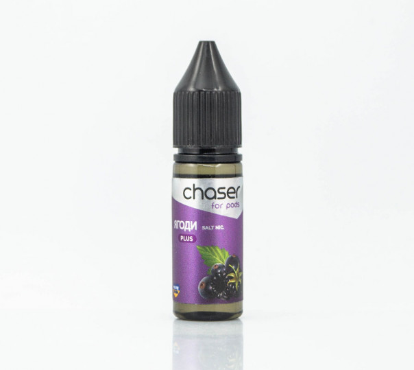 Жидкость Chaser For Pods Plus Salt Ягоды 15ml 30mg на солевом никотине