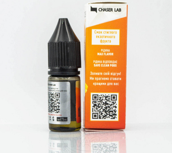 Жидкость Chaser For Pods Salt Манго Ice 10ml 30mg на солевом никотине